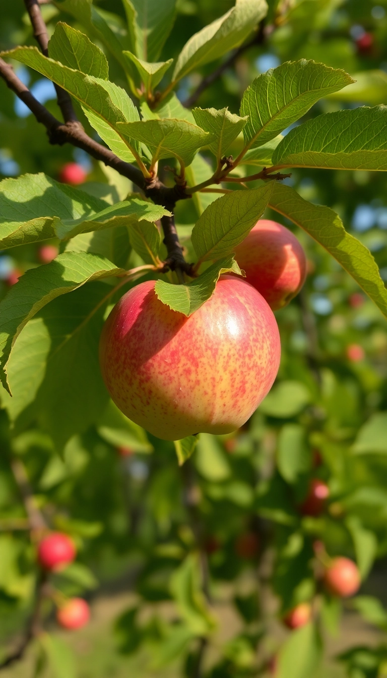 iPhone Inspiring AI Apple On Tree Appealing Background Photo